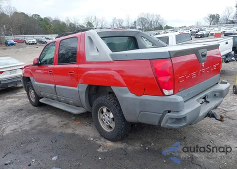 2002 Chevrolet Avalanche 1500 z USA, uszkodzony, nr VIN 3GNEC13TX2G300207